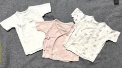 新生児　短肌着　3枚セット　ミキハウス含む
