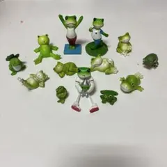 カエルの置物 13体セット