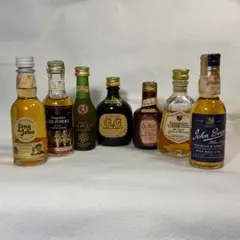 Hennessy & Courvoisier コニャックセット古酒 Hennessy コニャック ミニチュアセット - メルカリ