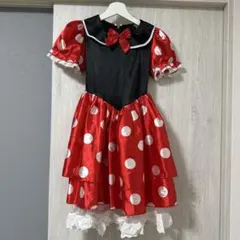ミニーマウス コスチューム　ミニー　ドレス　140