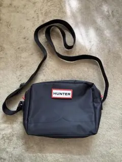 HUNTER ショルダーバッグ 黒