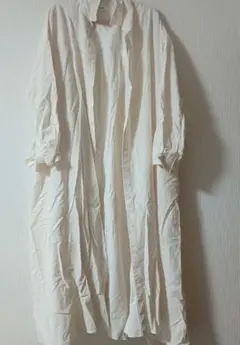 niko and ... 長袖ロングワンピース　コーデュロイ　フレアワンピース