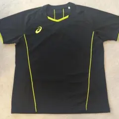 asics バレーボールウェア M 黒/黄色