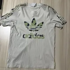 adidas カモフラージュロゴ Tシャツ　メンズMサイズ