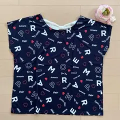 repipi armario ロゴ総柄 リボン付き Tシャツ 150-160のサムネイル