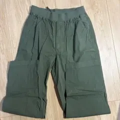カーゴパンツ ワークパンツ グリーン　GU