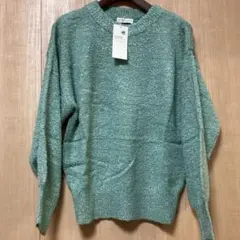 earth music&ecology ファンシーヤーンニットプルオーバー