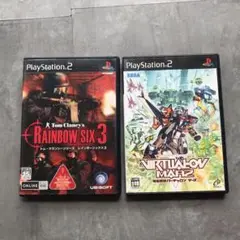PS2ソフト レインボーシックス3 バーチャロンマーズ