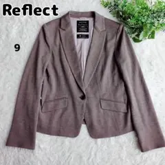 ◾︎美品◾︎ リフレクト 匠テーラードジャケット 洗える ストレッチ グレー 9