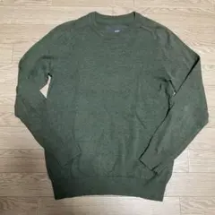 エイチアンドエム　H&M L.O.G.G. ニットセーター　グリーン　S メンズ