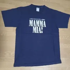 MAMMA MIA! Tシャツ ネイビー 古着 デルタボディ
