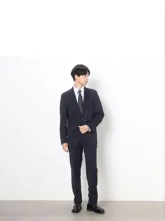 お値下中 COMME CA ISM フォーマルスーツ リクルート ブラック M