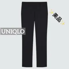 k0030 ✨️美品✨️ UNIQLO スマートスリムストレートパンツ ブラック