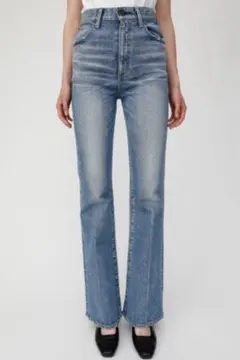 【美品】MOUSSY MVS FLARE フレアデニム 23inch