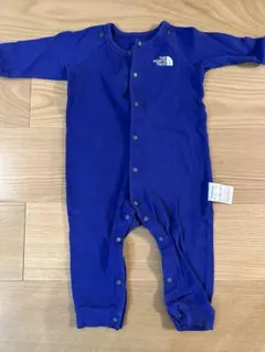THE NORTH FACE 青いロンパース 80cm