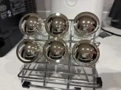 ガラス調味料ケース 6個セット