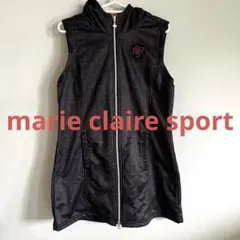 marie claire sport マリクレール スポール 裏起毛 ベスト