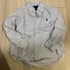 《未使用に近い》100㎝　ラルフローレン　長袖シャツ