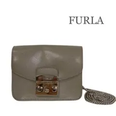 【FURLA】★人気★チェーンショルダーバッグ　メトロポリス