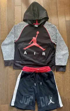 Jordan Therma-Fit スウェットシャツ＆ショートパンツセット