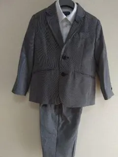 卒園式　入学式　フォーマル　スーツ3点セット　110cm