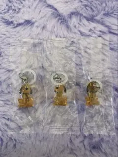 ディズニーキャラクター　めじるしアクセサリー　松本セイジ プルート×3個