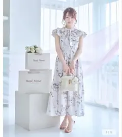 Rose Muse】ロゼミューズFlare shirt dress white - メルカリ