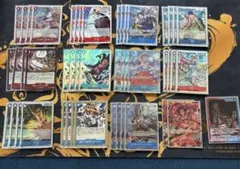 赤エース デッキ 構築済み【スリーブ付き】 - メルカリ