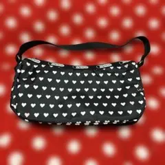 レスポートサック　ハート柄ショルダーバッグ