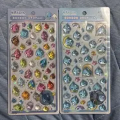 しずくちゃん　ボンボンドロップシール　2種セット「新品未開封」