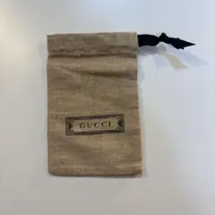 GUCCI 巾着 ポーチ ベージュのサムネイル