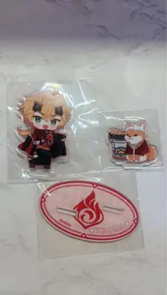 原神　トーマ　アクリルスタンド　スイパラコラボ