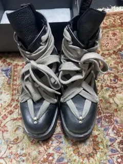 Rick Owens メガレース ランナー Black/Milk 41 - メルカリ