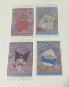 サンリオ キャラクターズ ウエハース 4枚　セット