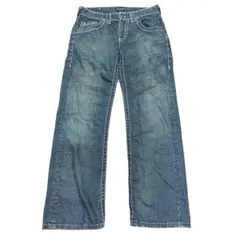 00s EMPORIO ARMANI White wide denim Y2K