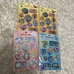 ディズニー　ウォーターシール　【ズートピア×2ベイマックス・モンスターズインク