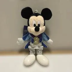 ディズニー　ナイトフォールグロウ　ぬいぐるみバッジ　ミッキー　タグ付き美品