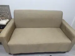 《リユース美品！》アイリス ファブリックソファ