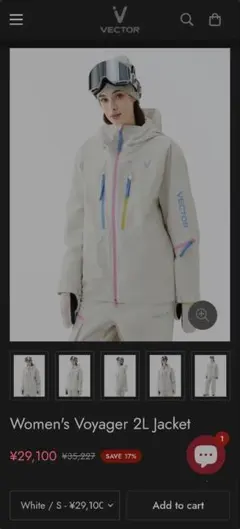 Women's Voyager 2Lジャケットとパンツセット ski/snow