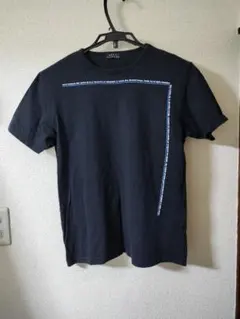 カッコいい　メンズメルローズ　Tシャツ ブラック ロゴプリントのサムネイル