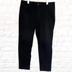 UNIQLO ユニクロ ストレートパンツ ブラック シンプル モノトーン メンズ
