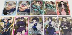 セット最安値☆鬼滅の刃 ウエハースカード無限城 炭治郎 胡蝶しのぶ カナヲ 宇隨