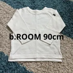 b.ROOM STANDARD 長袖Tシャツ ホワイト