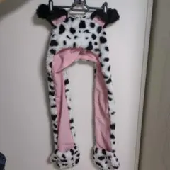 101匹わんちゃん　マフラーキャップ
