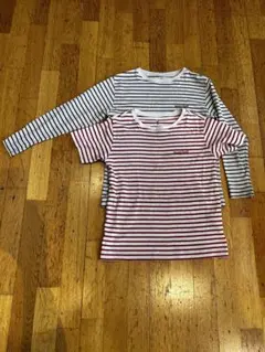 モンベル　ボーダーTシャツ　キッズ　 2枚