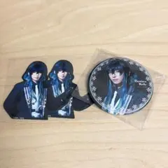 舞台 悪魔執事と黒い猫 あくステ バスティン 缶バッジ ステッカー