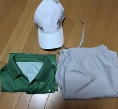 アジア大会　361 ポロシャツ　ナイロンパンツ　キャップ