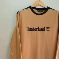 Y2K Timberland ロングスリーブ Tシャツ Lサイズ ロンT