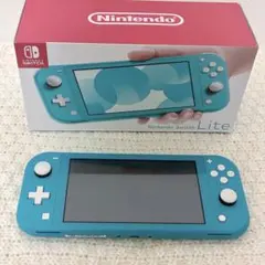【2回使用】Nintendo Switch Lite ターコイズ 本体