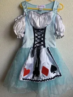 女の子　コスプレ　ワンピース　不思議の国のアリス　プリンセス